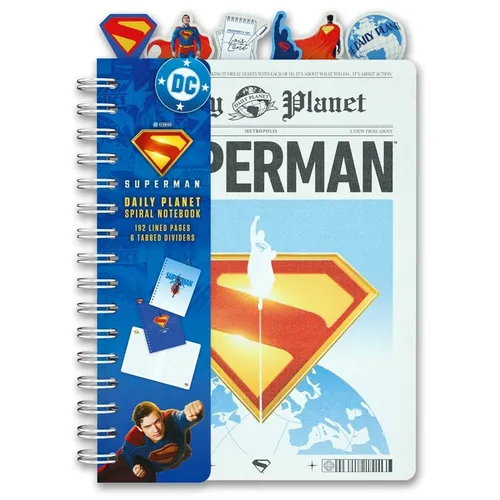 DC: Superman: The Daily Planet Spiral Notebook - Spiral