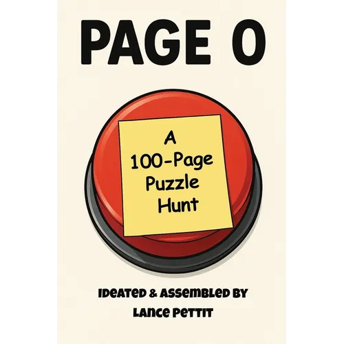 Page 0: A 100-Page Puzzle Hunt - Paperback
