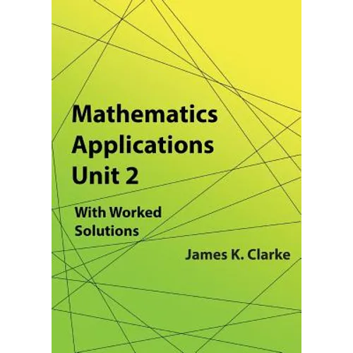 Mathematics Applications Unit 2 - Paperback