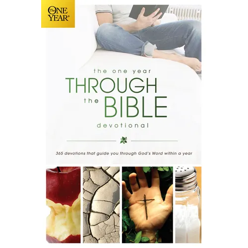 The One Year Through the Bible Devotional: 365 Devotions That Guide You Through God's Word Within a Year - Paperback