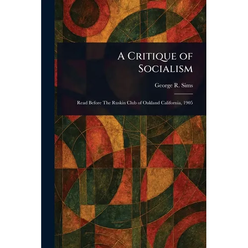 A Critique of Socialism - Paperback