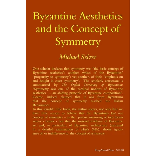 Byzantine Aesthetics and the Concept of Symmetry