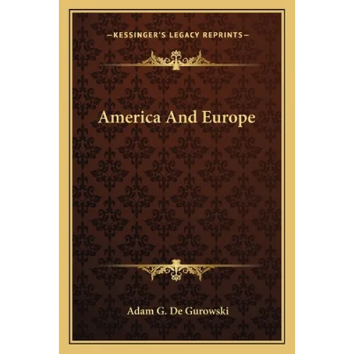America And Europe - Paperback