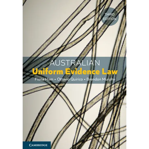 Australian Uniform Evidence Law - Paperback