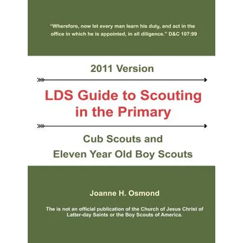 LDS Guide to Scouting in the Primary - Paperback