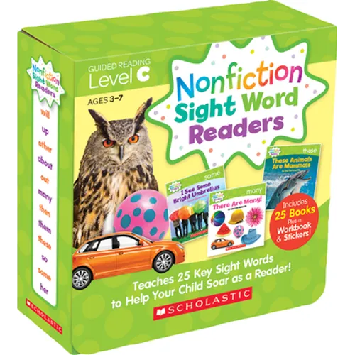 Nonfiction Sight Word Readers Parent Pack Level C