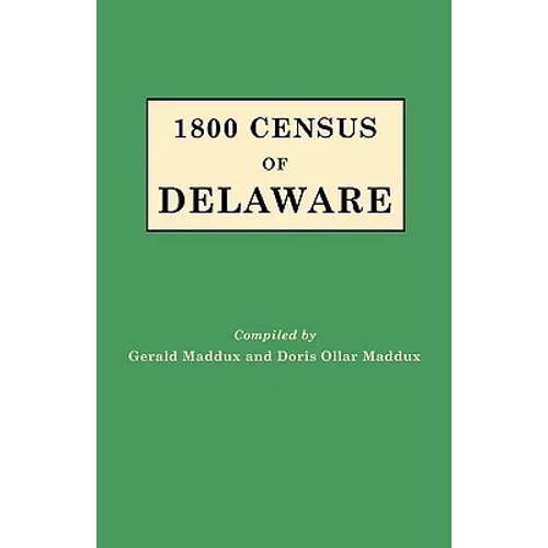 1800 Census of Delaware - Paperback