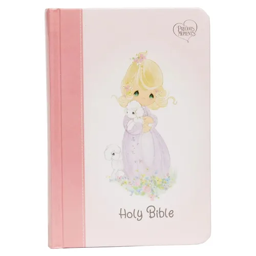 Nkjv, Precious Moments Small Hands Bible, Pink, Hardcover, Comfort Print: Holy Bible, New King James Version