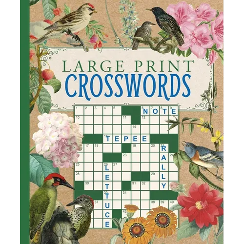 Large Print Crosswords - Paperback