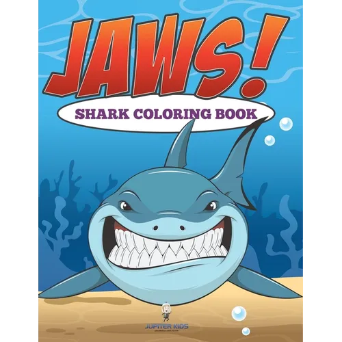 Jaws! Sharks Coloring Book - Paperback