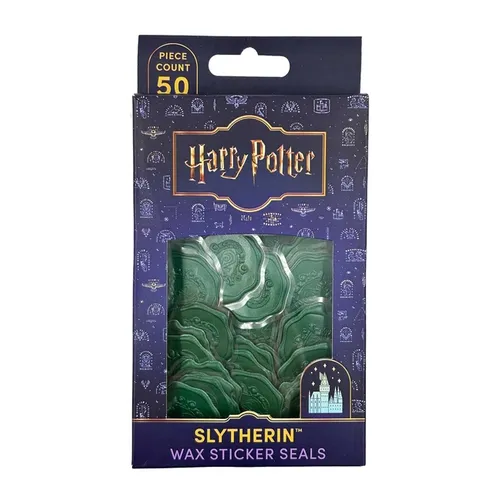 Harry Potter: Slytherin Wax Sticker Seals (Set of 50) - Paperback