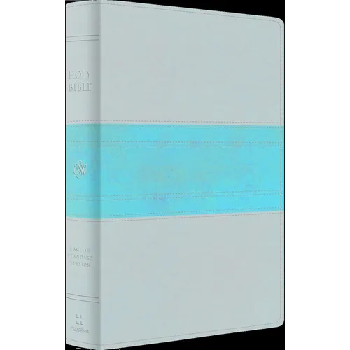 ESV Giant Print Personal Size Bible (Trutone, Forest/Tan, Trail Design) - Imitation Leather