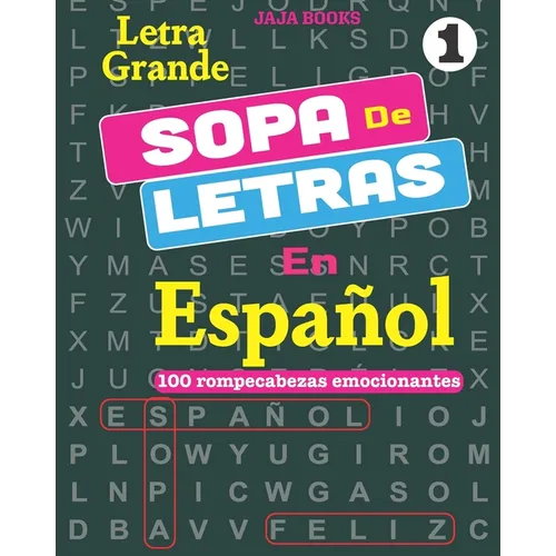SOPA De LETRAS En Español; Vol. 1 - Paperback