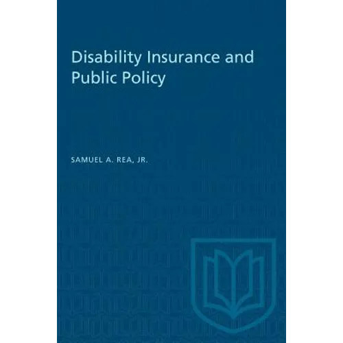 Disability Insurance and Public Policy - Paperback