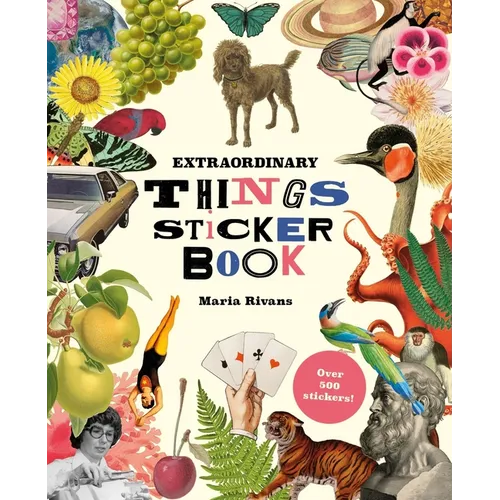 Extraordinary Things Sticker Book - Hardcover