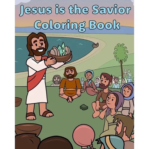 Jesus is the Savior Coloring Book - Paperback