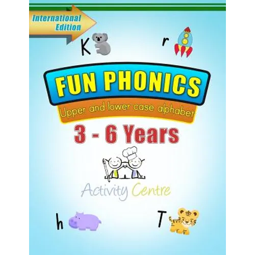 Fun Phonics Upper and lower case alphabet - Paperback