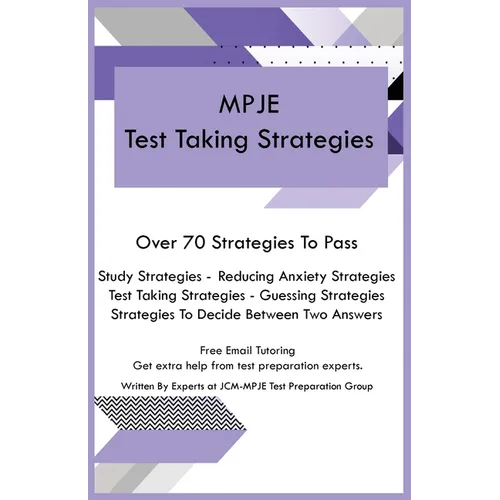 MPJE Test Taking Strategies - Paperback