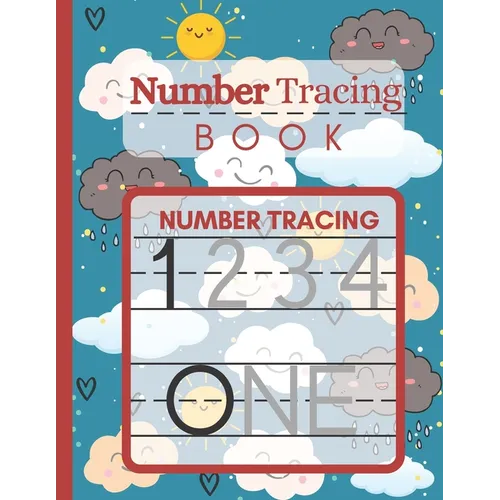 Number Tracing Book: Number Tracing Book for Preschoolers - Paperback