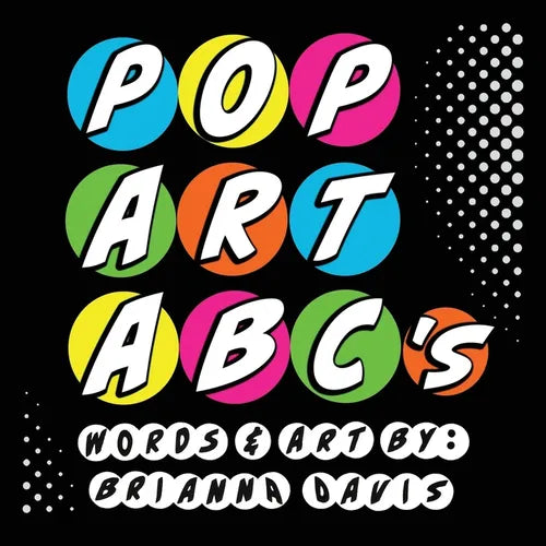 POP ART ABC's: A colorful alphabet book - Paperback
