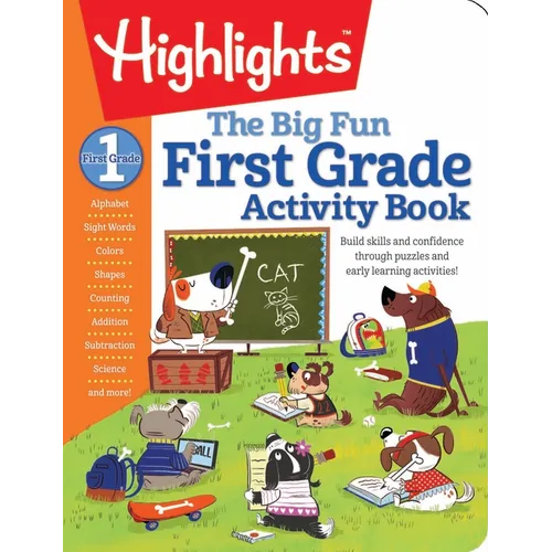 First Grade Big Fun Workbook: 256-Page Activity Workbook for First Graders, Vocabulary, Math, Science and More - Paperback