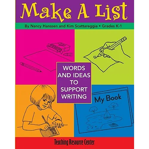 Make A List: Words & Ideas To Support Writing - Paperback
