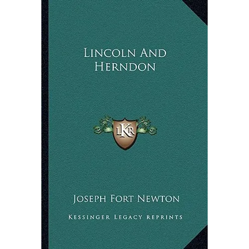 Lincoln And Herndon - Paperback