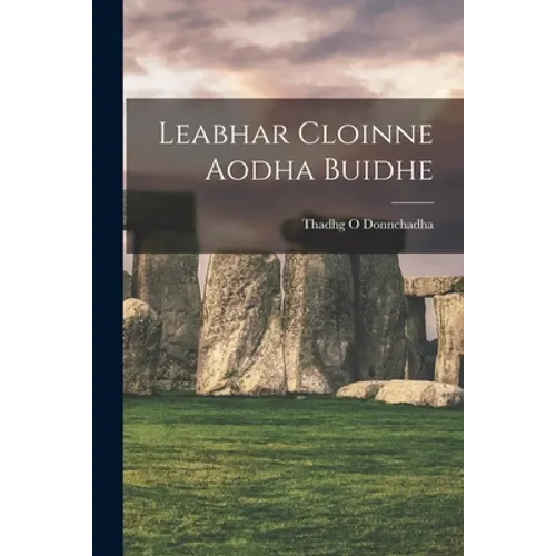 Leabhar Cloinne Aodha Buidhe - Paperback