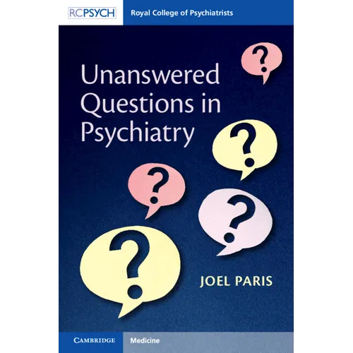 Unanswered Questions in Psychiatry - Paperback