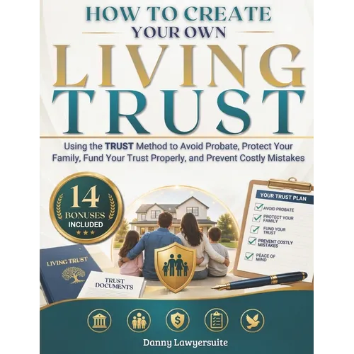 How to Create Your Own Living Trust: Using the TRUST Method to Avoid Probate, Protect Your Family, Fund Your Trust Properly, and Prevent Costly Mistak - Paperback