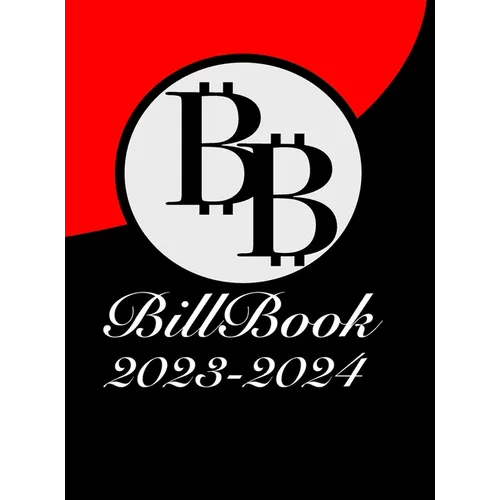 Large BillBook 2023-2024 - Hardcover