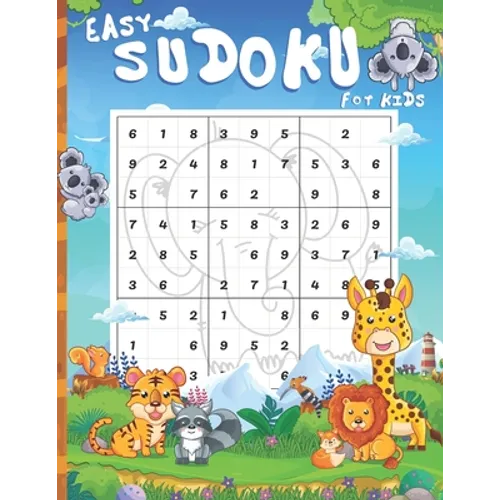 Easy Sudoku For Kids: 100 Easy sudoku Puzzles and Answer Including That Range In Difficulty From Easy - Paperback