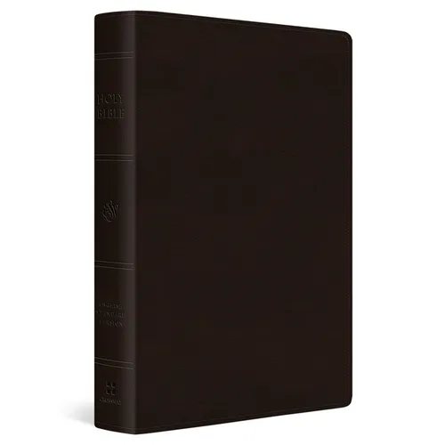 ESV Giant Print Thinline Bible, Red Letter (Trutone, Deep Brown) - Imitation Leather
