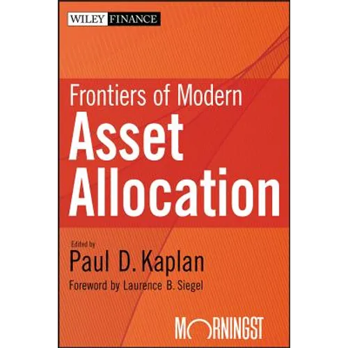 Frontiers of Modern Asset Allocation - Hardcover