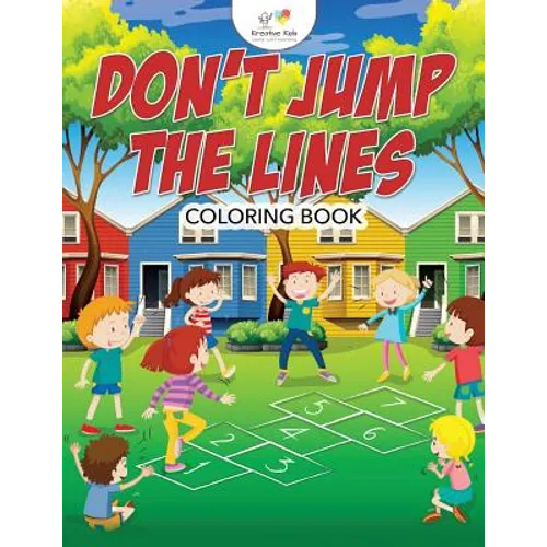 Don't Jump the Lines Coloring Book - Paperback