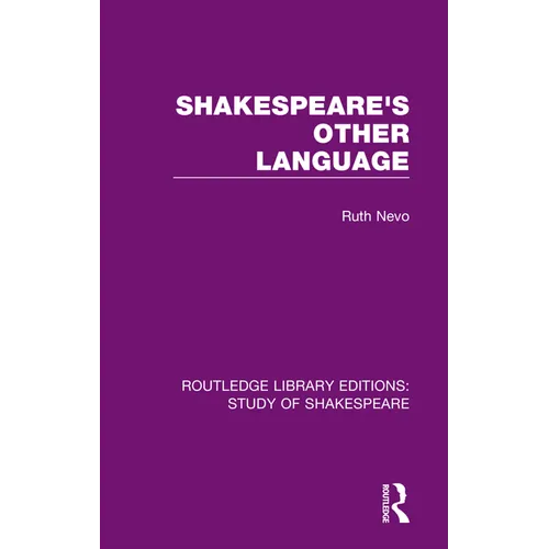 Shakespeare's Other Language - Paperback