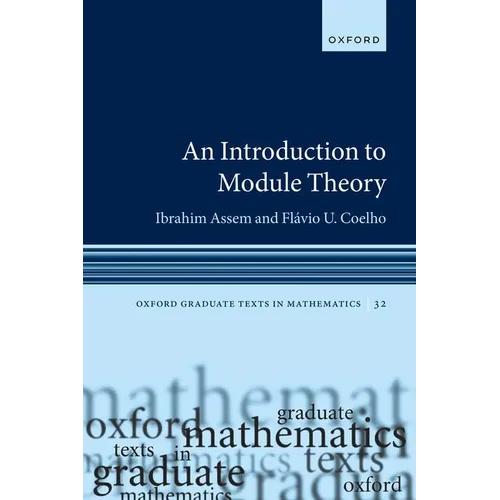 An Introduction to Module Theory - Paperback