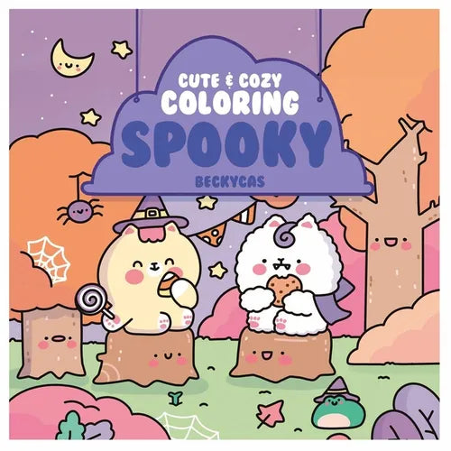 Cute & Cozy Coloring: Spooky - Paperback