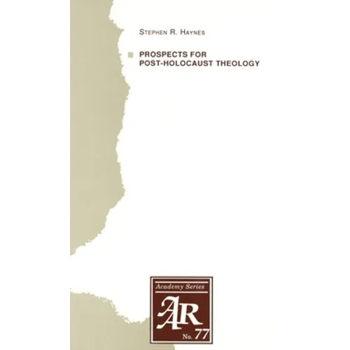 Prospects for Post-Holocaust Theology - Paperback