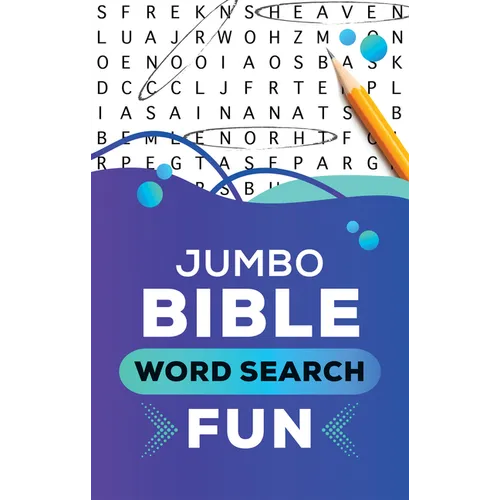 Jumbo Bible Word Search Fun - Paperback