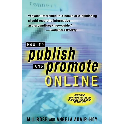 How to Publish and Promote Online - Paperback