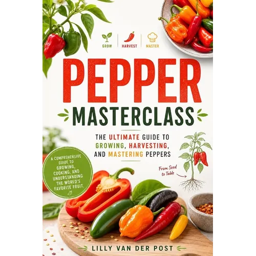 Pepper Masterclass: The Ultimate Guide to Growing, Harvesting, and Mastering Peppers: A Comprehensive Guide to Growing, Cooking, and Understanding the - Paperback
