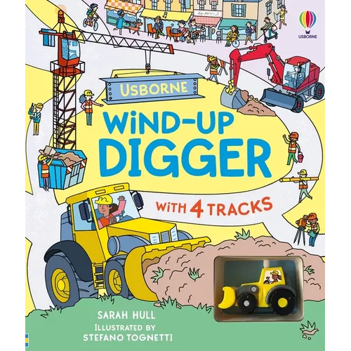 Wind-Up Digger - Board Book