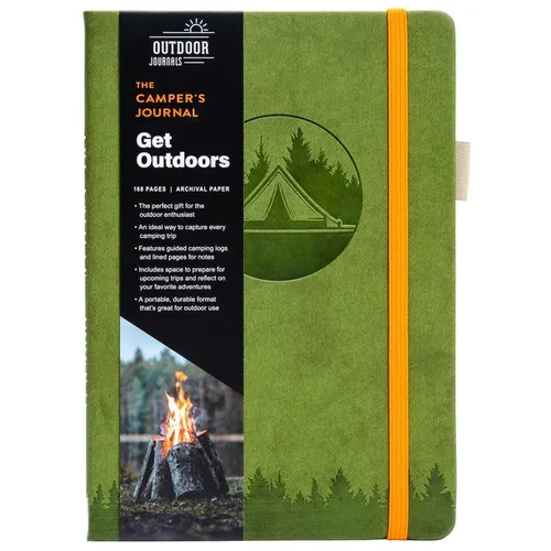 The Camper's Journal (Outdoor Journal; Camping Log Book; Travel Diary) - Paperback