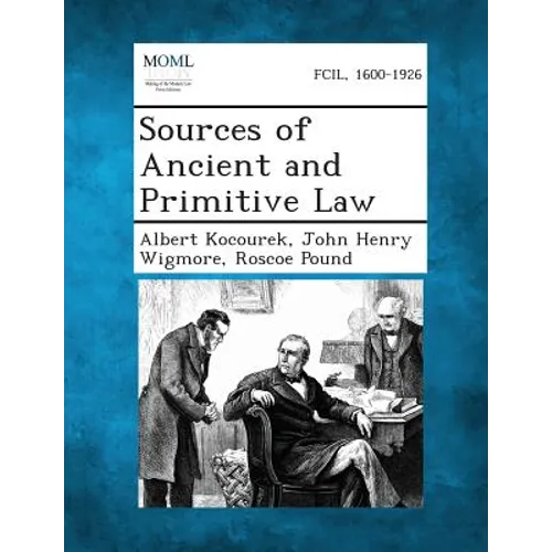 Sources of Ancient and Primitive Law - Paperback