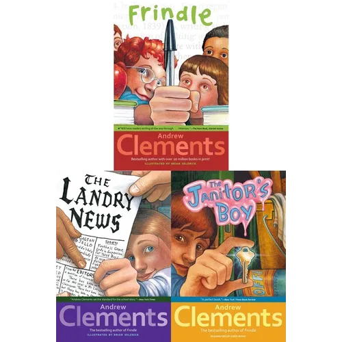 Head of the Class Collected Set: Frindle; The Landry News; The Janitor's Boy - Boxed Set