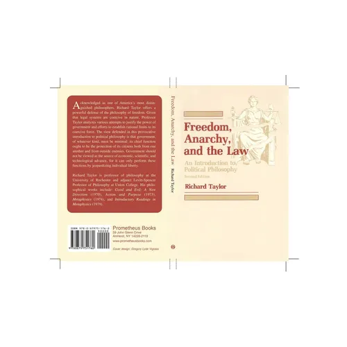 Freedom, Anarchy and the Law - Paperback