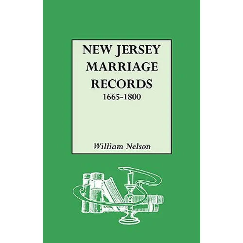 New Jersey Marriage Records, 1665-1800 - Paperback
