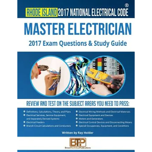 Rhode Island 2017 Master Electrician Study Guide - Paperback