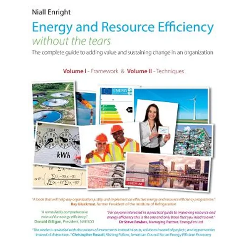 Energy and Resource Efficiency without the tears: The complete guide to to adding value and sustaining change in an organization. - Hardcover